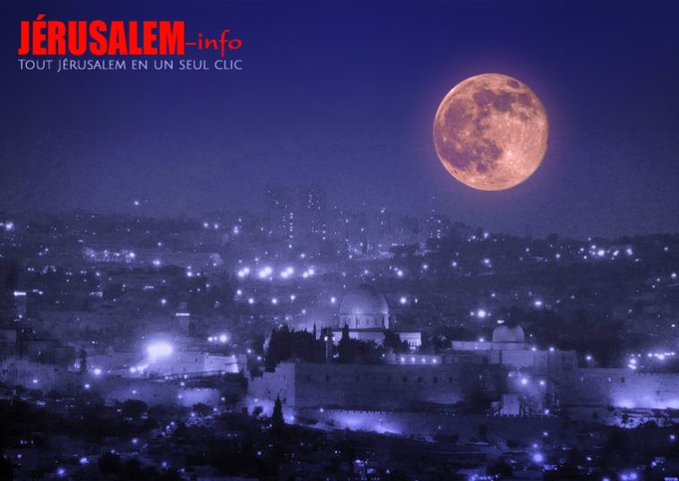 super lune jerusalem